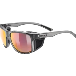 Alpine & Skibrillen < Uvex sportstyle 312 Bril - smoke matt/mirror red