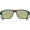 Uvex sportstyle 230 Fietsbril - black matt/mirror green