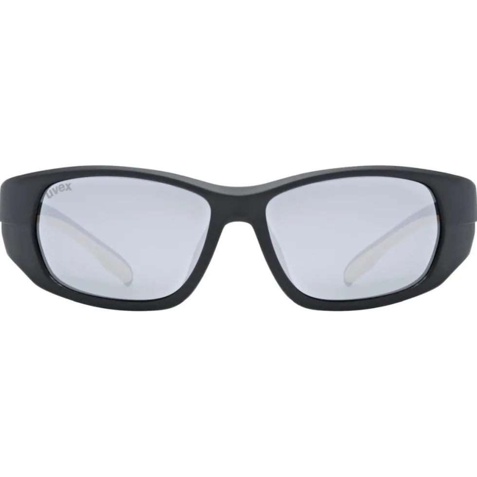 Uvex sportstyle 514 Kinderbril - black matt/mirror silver