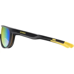 Uvex sportstyle 515 Kinderbril - black matt/mirror yellow