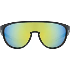 Uvex sportstyle 515 Kinderbril - black matt/mirror yellow
