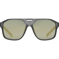 Uvex Cosmic Zonnebril Kinder - smoke matt/mirror gold