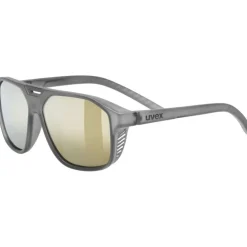 Uvex Cosmic Zonnebril Kinder - smoke matt/mirror gold
