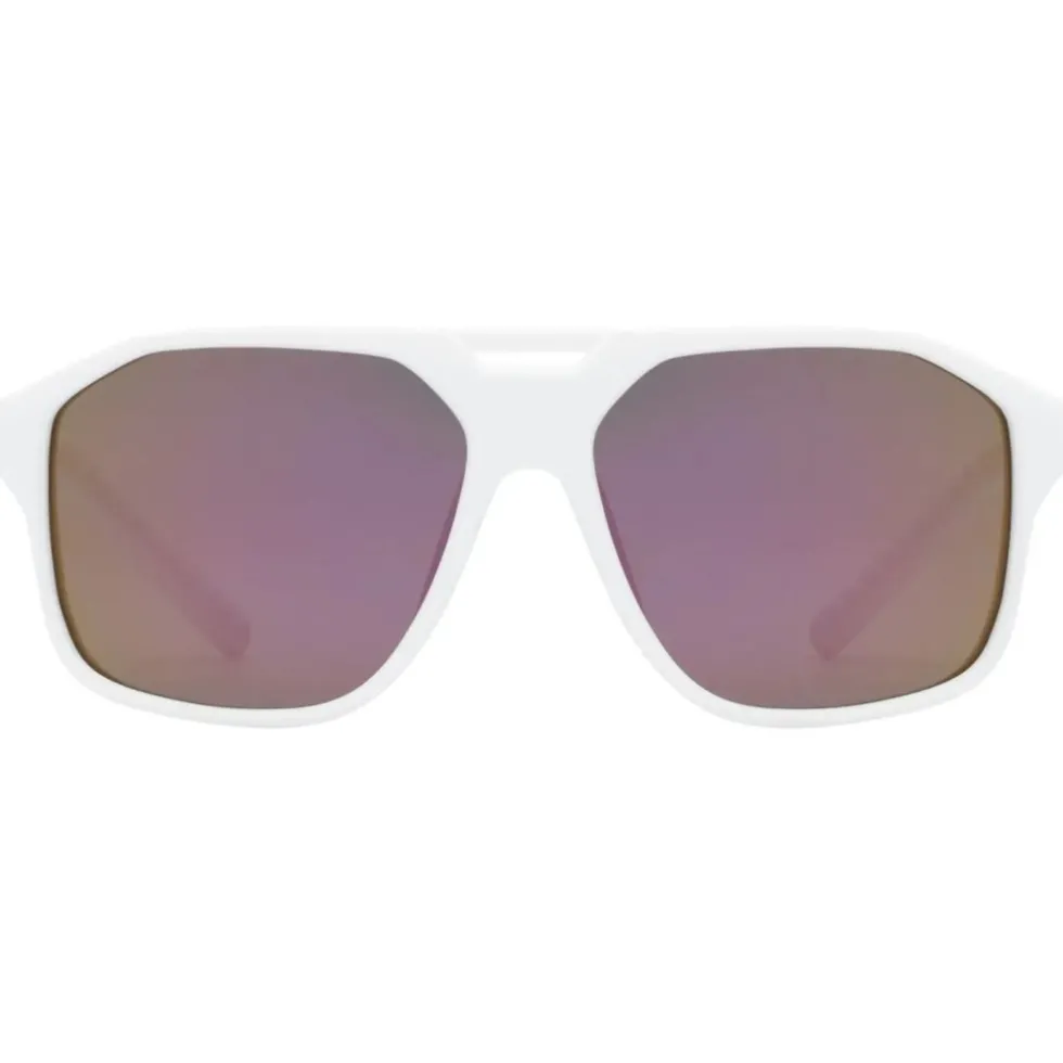 Uvex Cosmic Zonnebril Kinder - white matt/mirror red