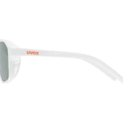 Uvex Cosmic Zonnebril Kinder - white matt/mirror red