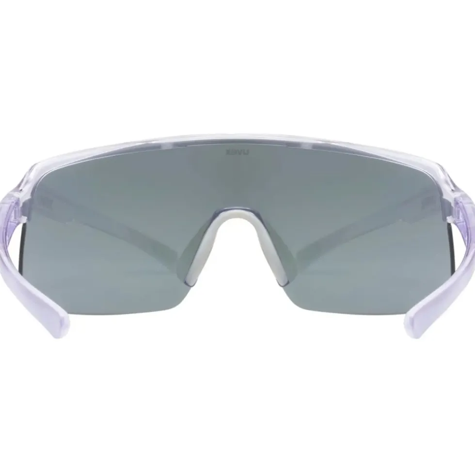 Uvex Dyrt Fietsbril - clear purple/mirror red