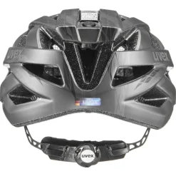 Uvex i-vo cc Helm - black-smoke matt