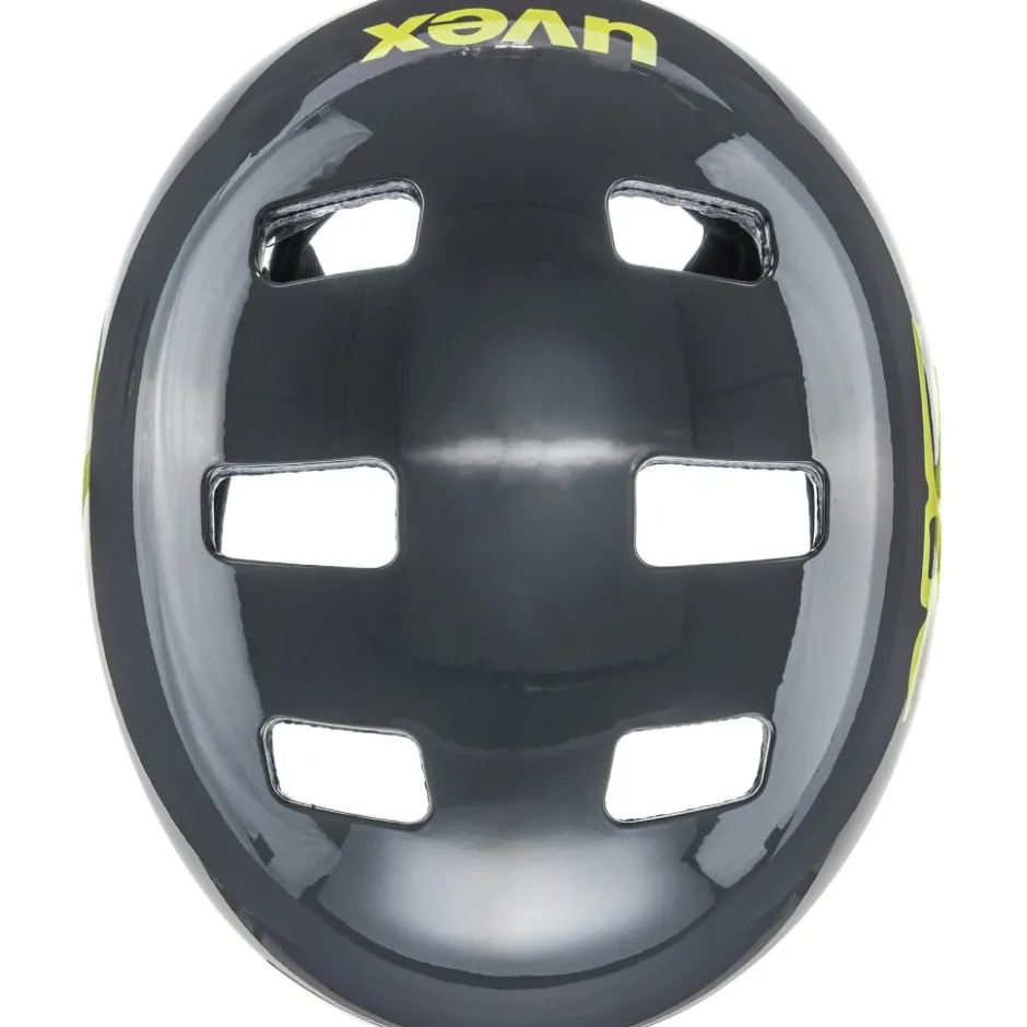 Helmen Kinderen < Uvex kid 3 Kinder-Fietshelm - dirtbike grey-lime