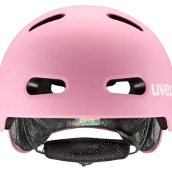 Uvex kid 4 Kinder-fietshelm - strawberry matt