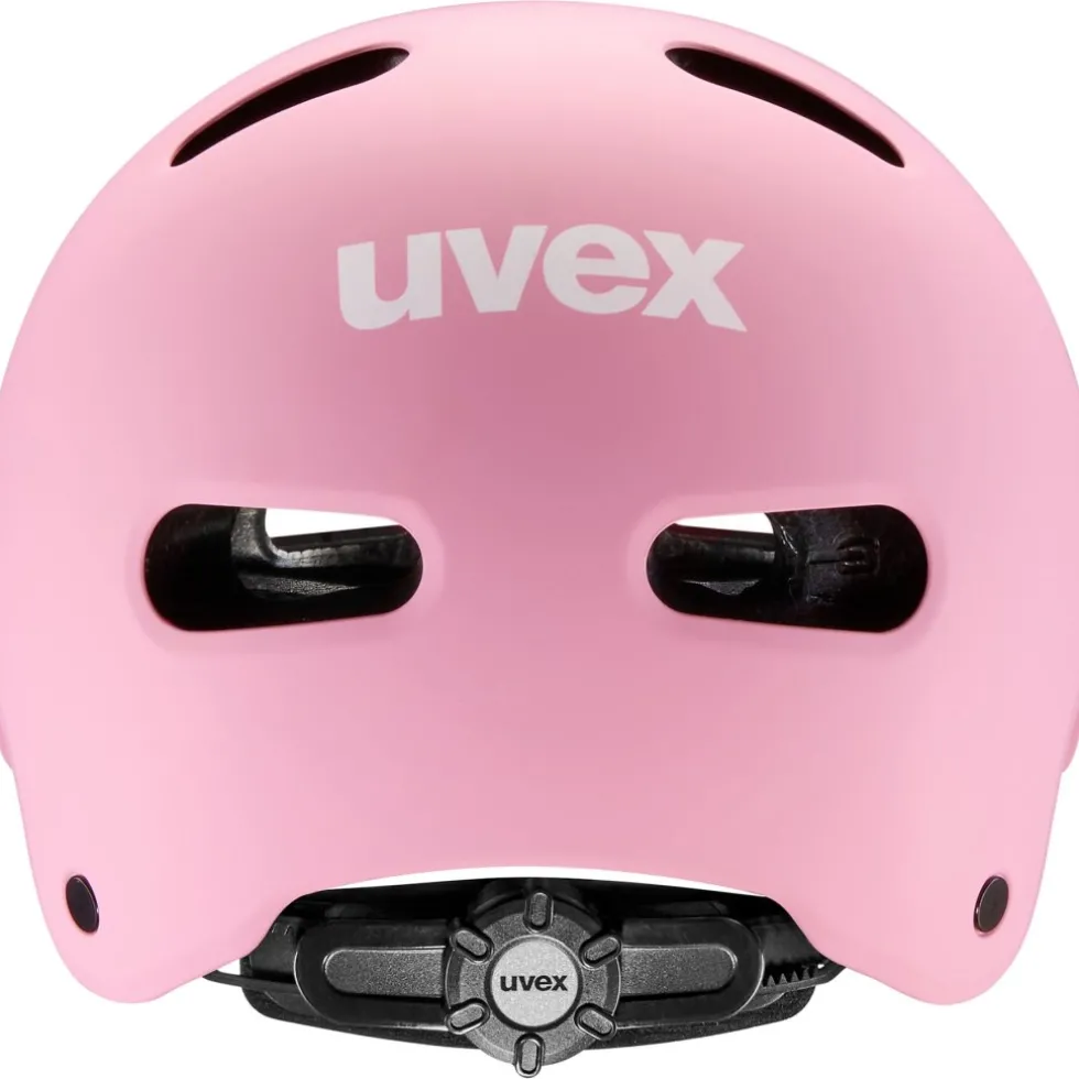 Uvex kid 4 Kinder-fietshelm - strawberry matt