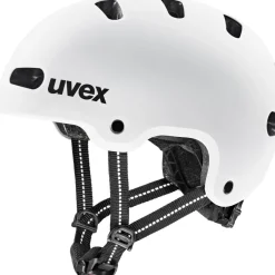 Uvex kid 4 Kinder-fietshelm - white matt