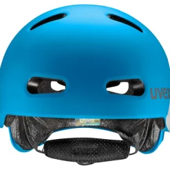 Uvex kid 4 style Kinder-fietshelm - super hero blue matt