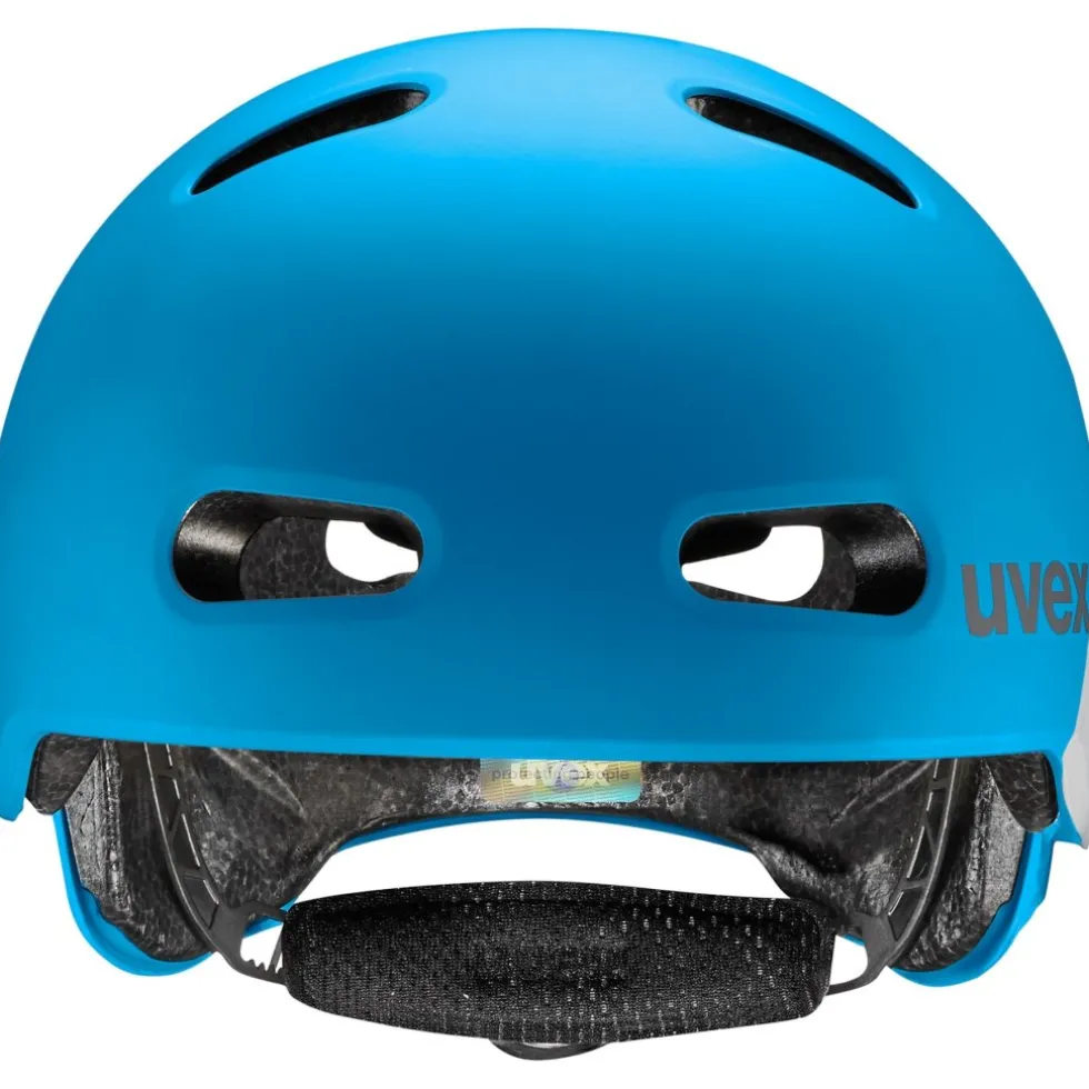 Uvex kid 4 style Kinder-fietshelm - super hero blue matt