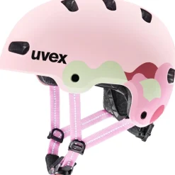 Uvex kid 4 style Kinder-fietshelm - strawberry-matcha matt