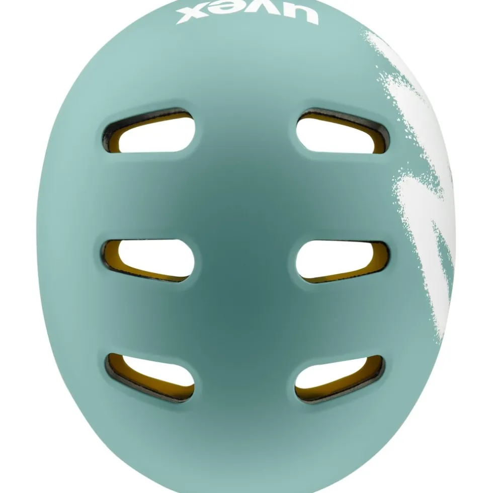 Uvex kid 4 style MIPS Kinder-fietshelm - spray sage green matt
