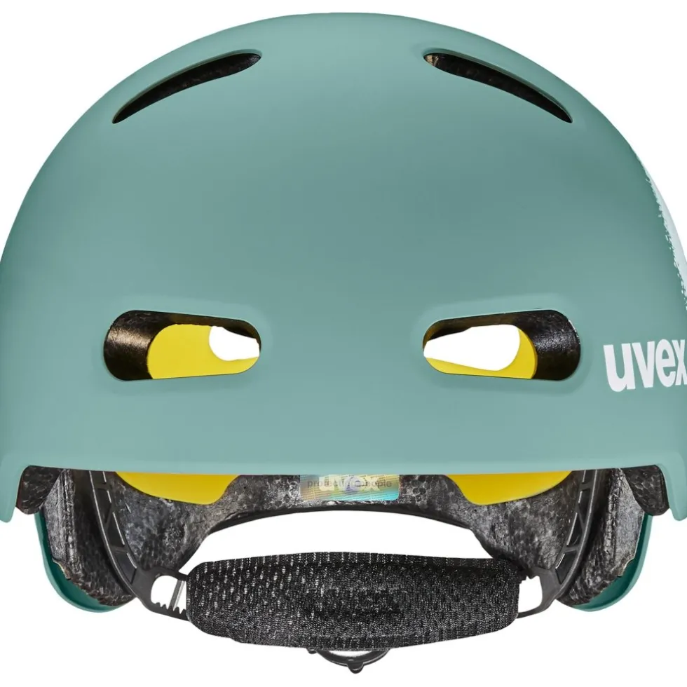 Uvex kid 4 style MIPS Kinder-fietshelm - spray sage green matt