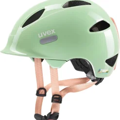 Uvex oyo Kinder-Fietshelm - mint-peach