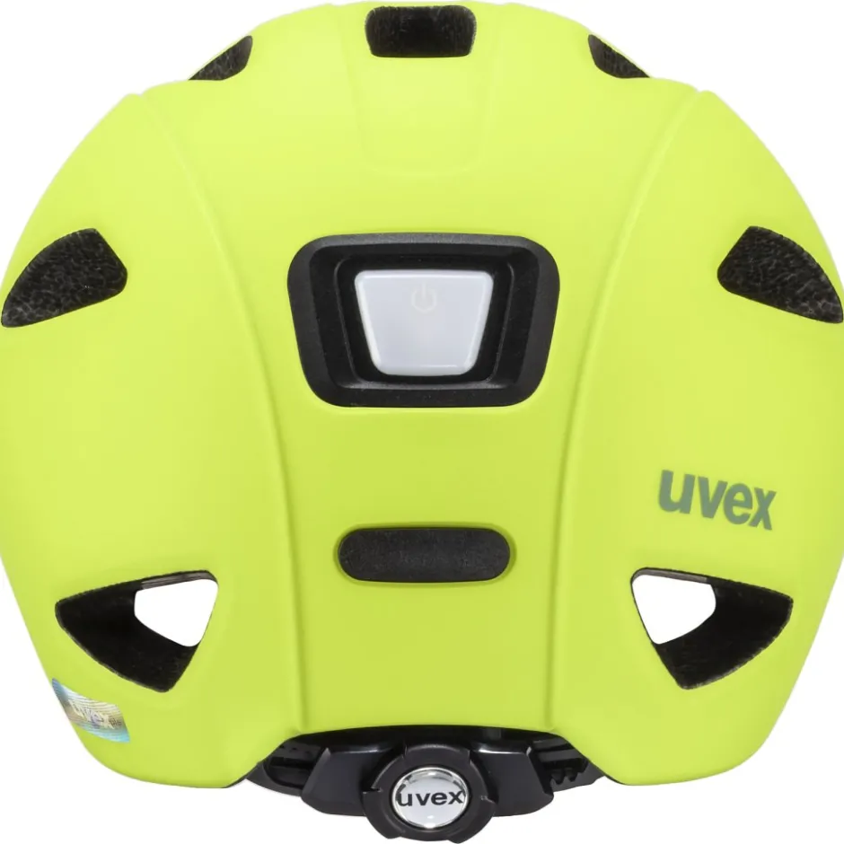 Helmen Kinderen < Uvex oyo Kinder-Fietshelm - neon yellow-moss green