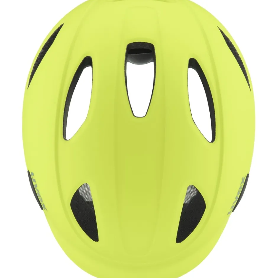 Helmen Kinderen < Uvex oyo Kinder-Fietshelm - neon yellow-moss green