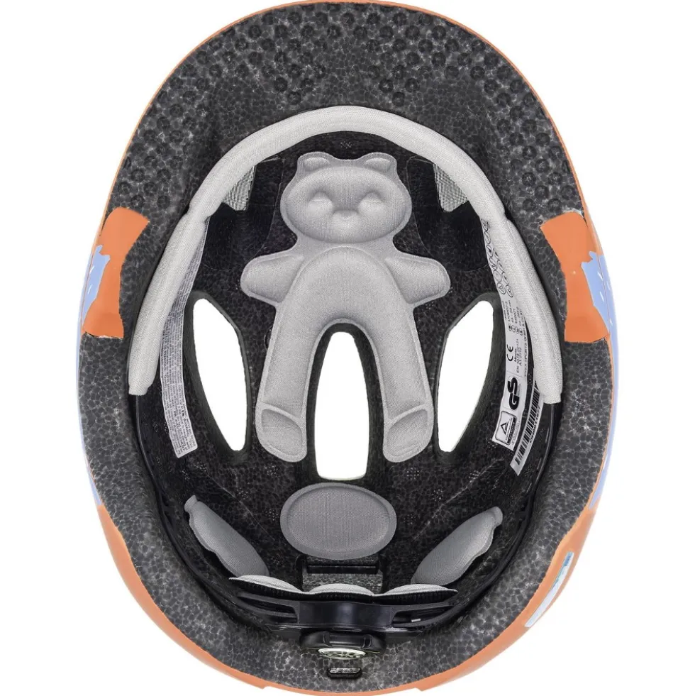 Uvex oyo style Kinder-Fietshelm - monster papaya matt