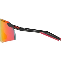 Racefietsbrillen < Uvex pace stage Fietsbril - black matt/mirror red