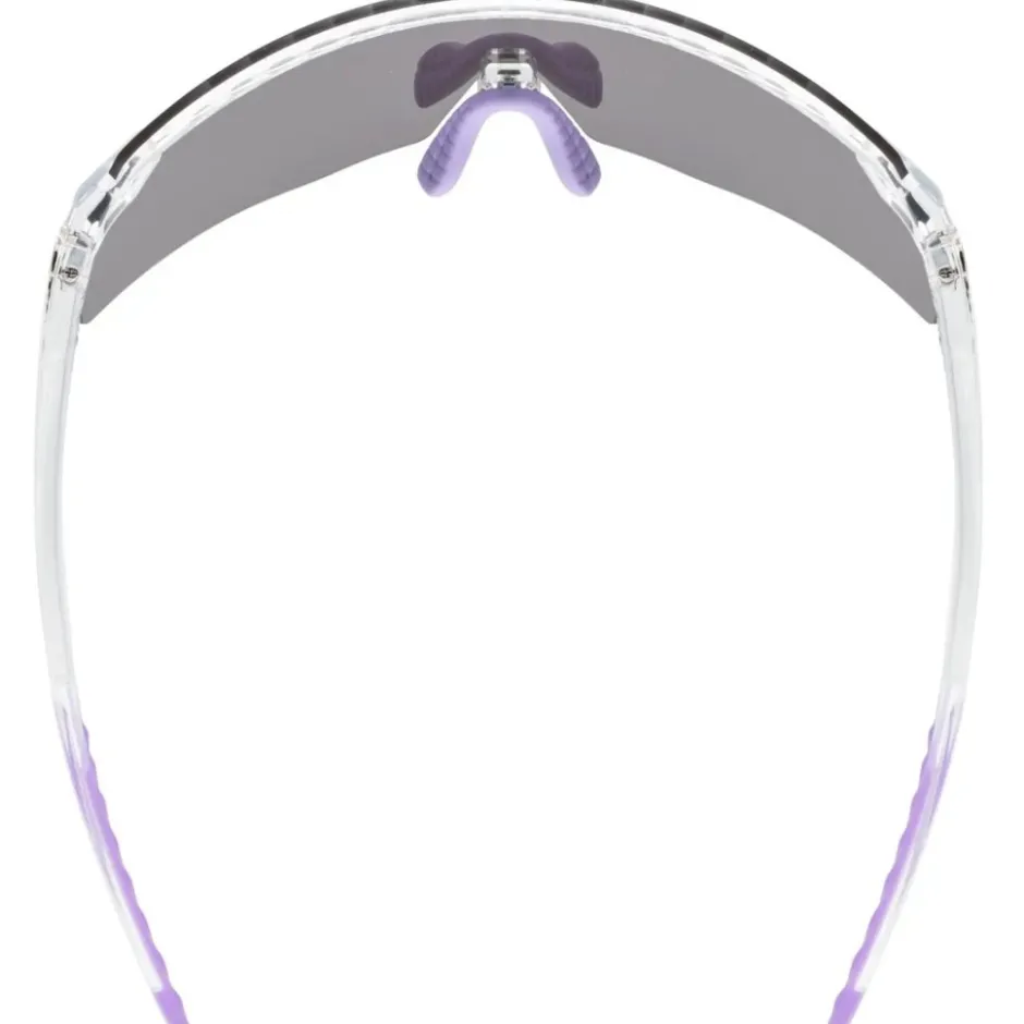 Racefietsbrillen < Uvex pace stage Fietsbril - clear/mirror pink