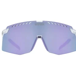 Racefietsbrillen < Uvex pace stage Fietsbril - clear/mirror pink