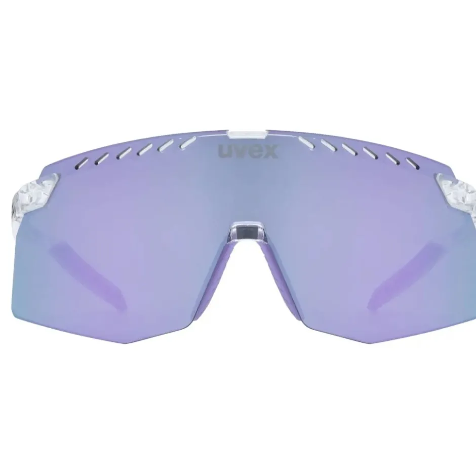 Racefietsbrillen < Uvex pace stage Fietsbril - clear/mirror pink