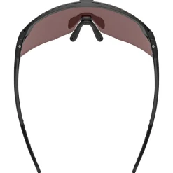 Uvex pace stage s CV Fietsbril - black matt/mirror silver colorvision