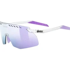 Uvex pace stage s Fietsbril - clear/mirror pink