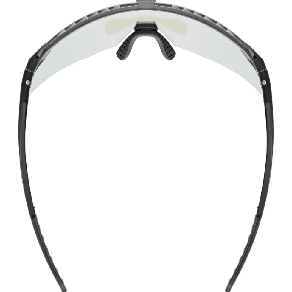Uvex pace stage V Bril - black matt/mirror green