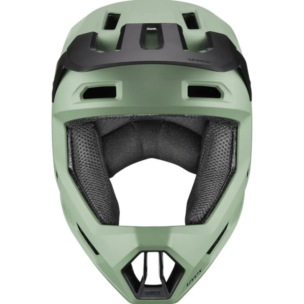 Uvex ravage Helm - mosgroen-zwart mat