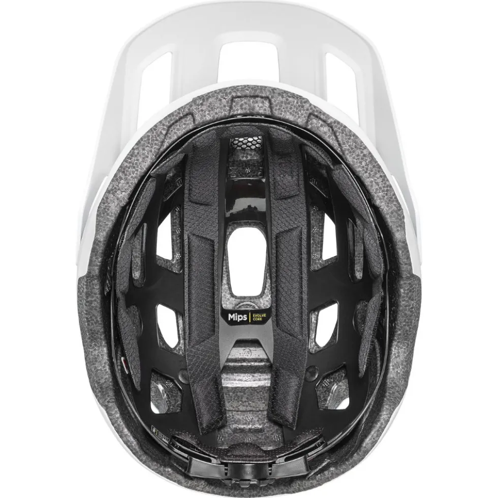 Uvex react jr. MIPS Kinderhelm - wit mat