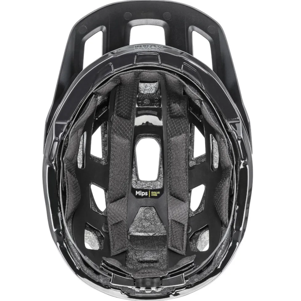 Uvex react MIPS Fietshelm - black matt