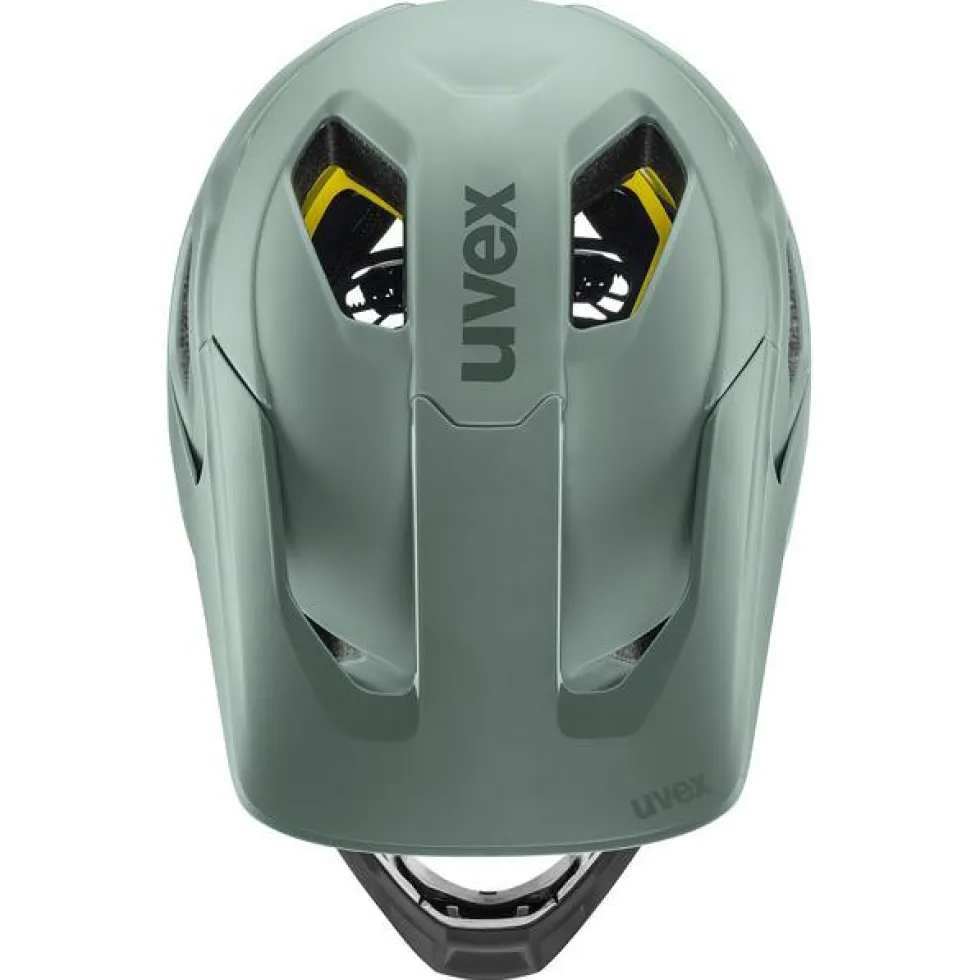 Uvex revolt MIPS Helm - mosgroen-zwart mat