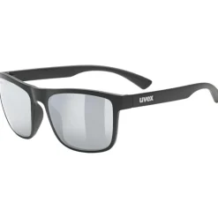 Uvex rookie Kinder Bril - black matt/mirror silver