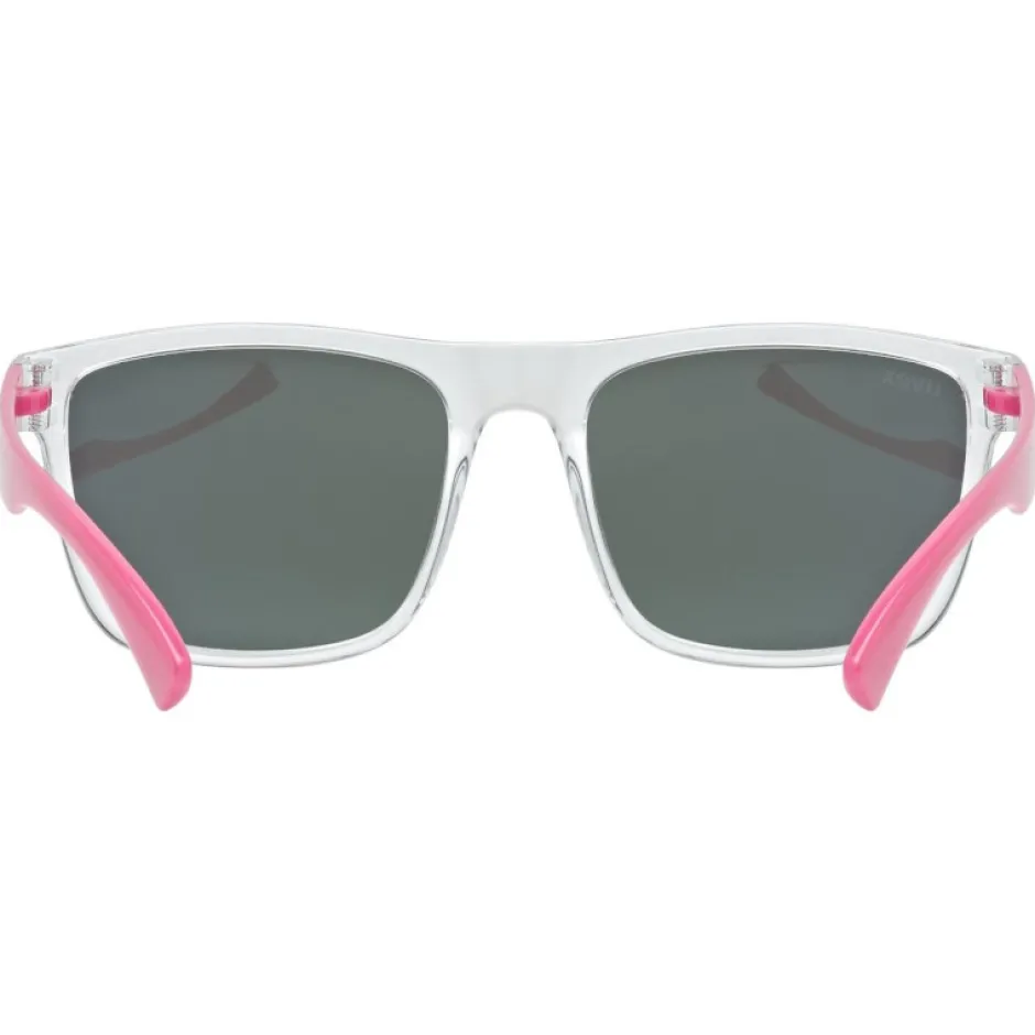 Brillen Kinderen < Uvex rookie Kinder Bril - clear-pink/mirror pink