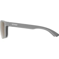 Uvex rookie Kinder Bril - grey matt/mirror blue