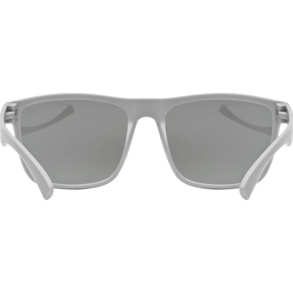 Uvex rookie Kinder Bril - grey matt/mirror blue