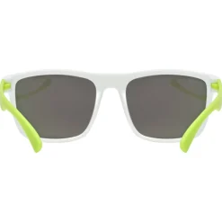 Uvex rookie Kinder Bril - white-lime matt/mirror green