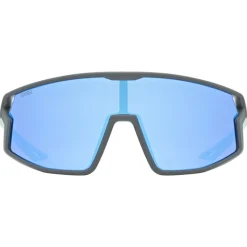 Uvex skyryse jr. Fietsbril kinderen - grey-green mattt/mirror blue