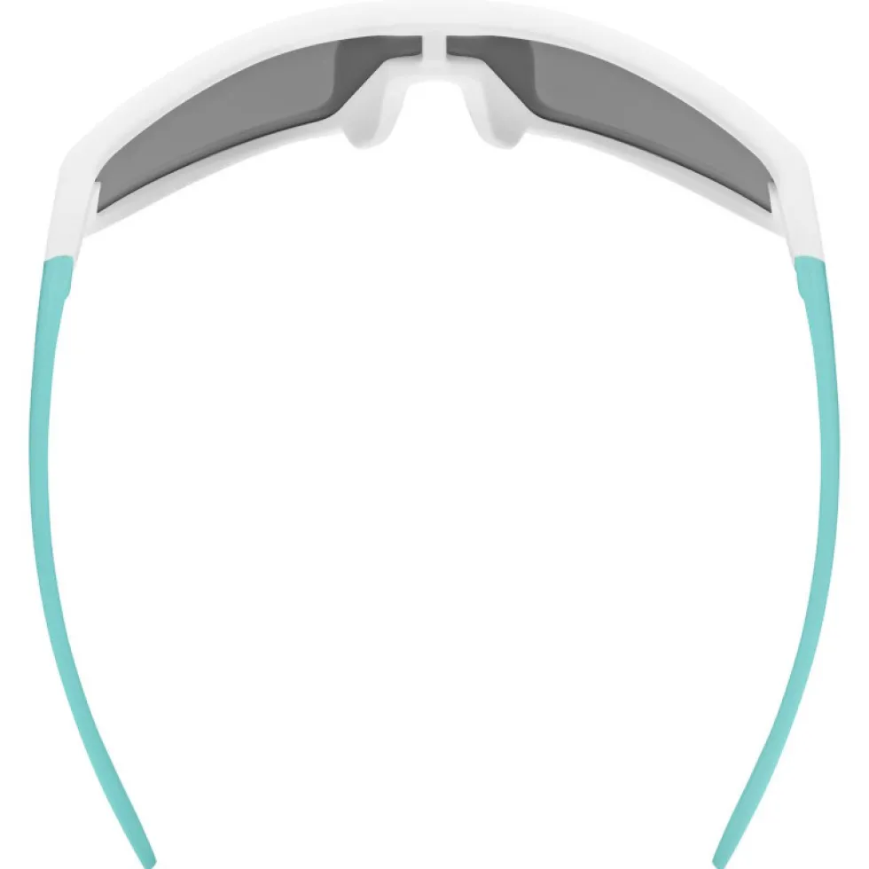 Uvex skyryse jr. Fietsbril kinderen - white-green/mirror silver