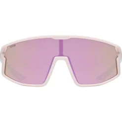 Uvex skyryse jr. Fietsbril kinderen - pink-green mattt/mirror pink
