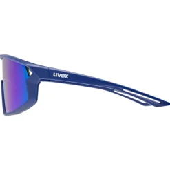 Brillen Kinderen < Uvex skyryse jr. Fietsbril kinderen - blue mattt/mirror green