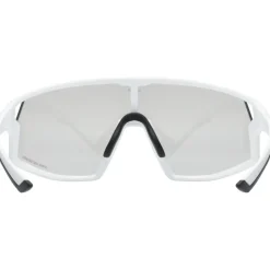 Uvex skyryse V Fietsbril - white matt/litemirror silver