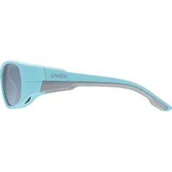 Brillen Kinderen < Uvex sportstyle 514 Kinderbril - lightblue matt/mirror silver