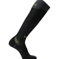 Sokken < UYN Run One Compressiesokken Heren - Black/Grey/Lime