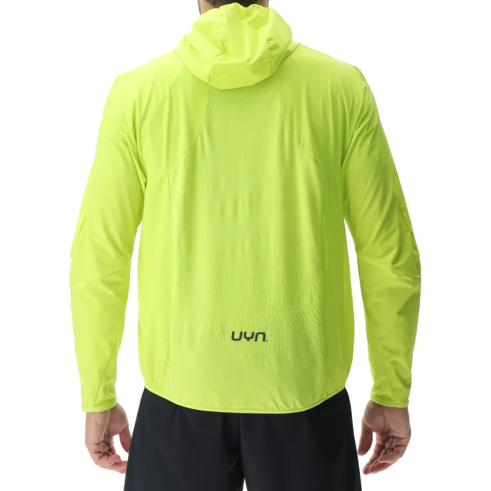 UYN Running Masterwind Jas Heren - Soft Yellow Fluo