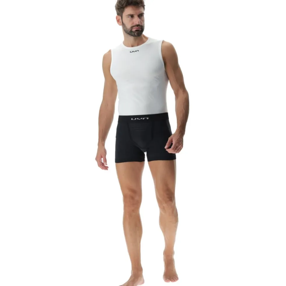 UYN Motyon 2.0 Boxershort met Bekleding Heren - Black Board/White