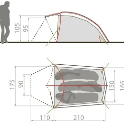 Vaude Allround Taurus 3P Tent - agave